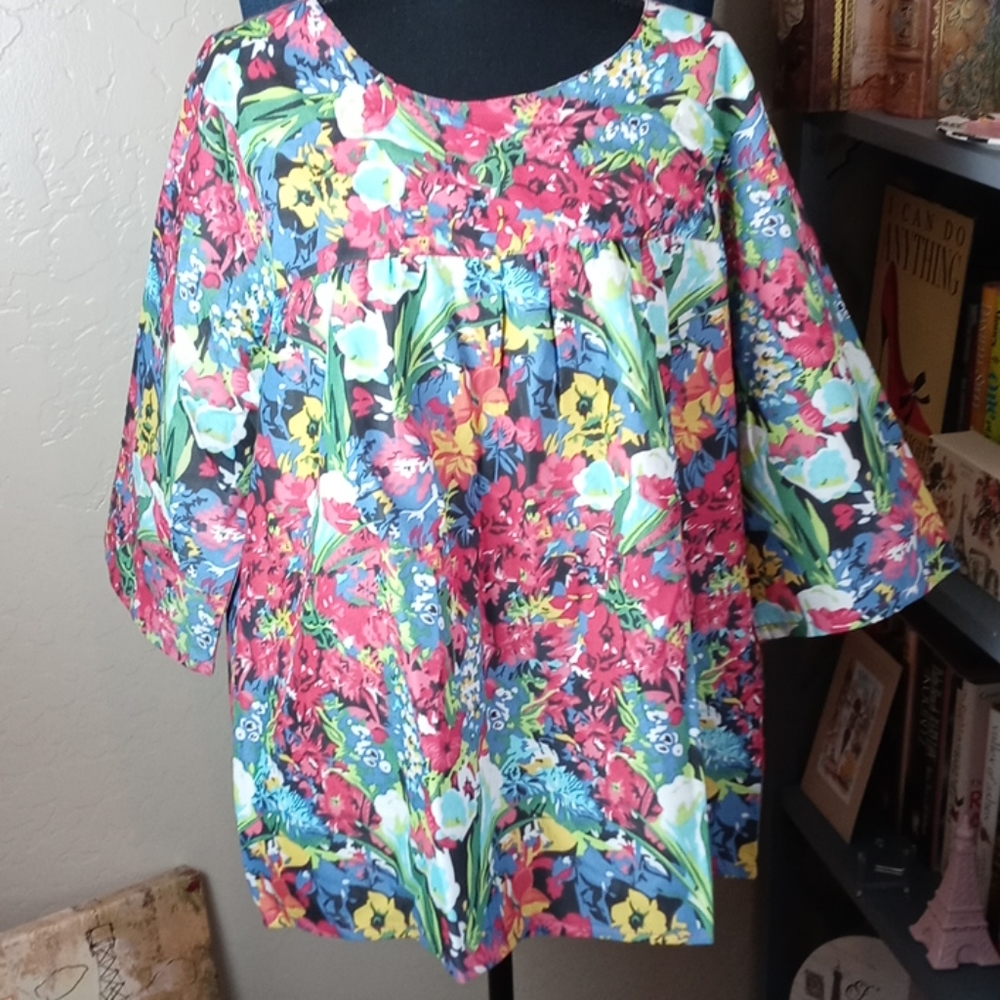 CW Classics Smock Style Blouse